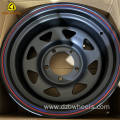 18 inch aftermarket black steel wheel